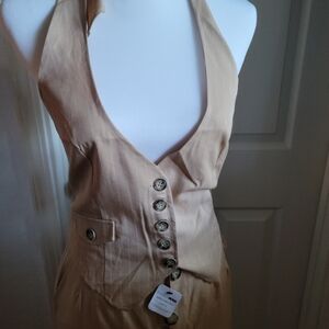 Sexy fashion nova vest+pants matching set